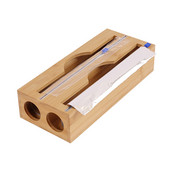 Dozator de ambalaj reîncărcat Dozator de folie lipită cu tăietor de diapozitive Dozator de folie alimentară din plastic reutilizabil Folie și folie alimentară