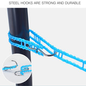 Nailonist riidenöörid Riputusnöör Riidekuivatus Kuivati Libisemiskindel tuulekindel õues 3/5/8/10 meetrit mitme tööriistaga riidenöör siseruumides