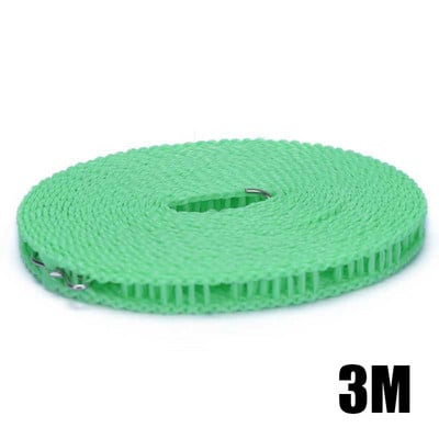 Nailonist riidenöörid Riputusnöör Riidekuivatus Kuivati Libisemiskindel tuulekindel õues 3/5/8/10 meetrit mitme tööriistaga riidenöör siseruumides