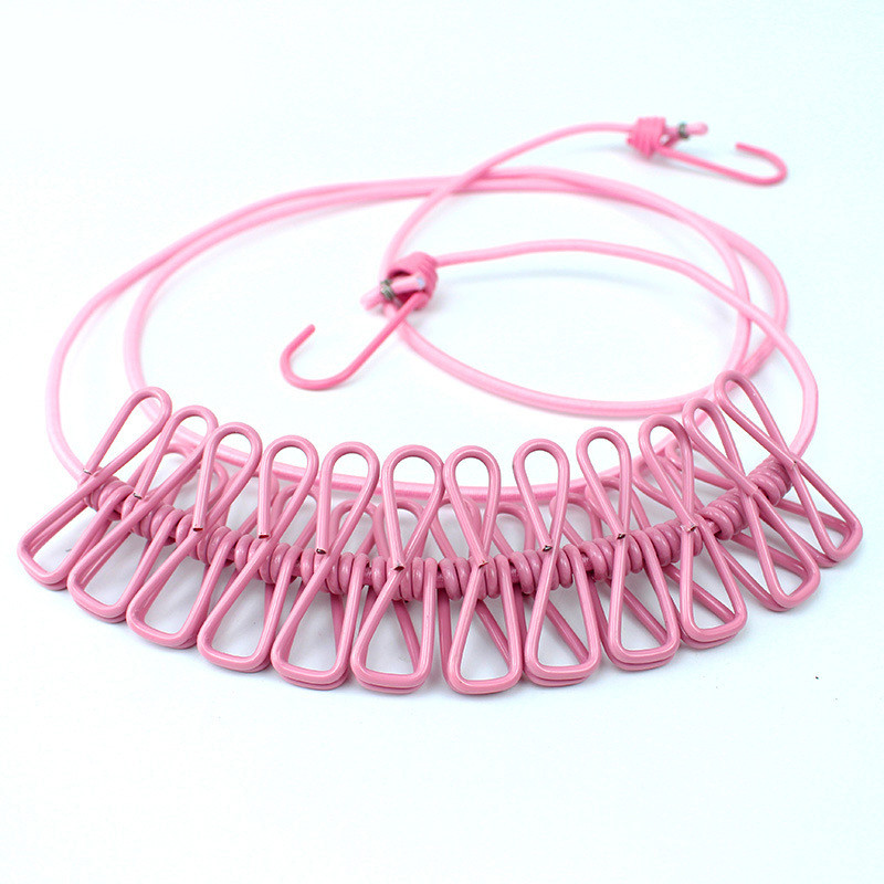 Nešiojami skalbinių siūlai, vėjui atsparūs drabužiai, virvių džiovinimo lentynos, audiniai, pakabinami lauke, kempingai Kelionių vidaus daugiafunkciniai įrankiai