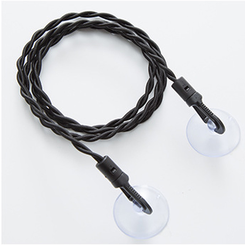 2,5M Kelionės Neslystančios rūbų virvės Lauko Kelionės Kempingas Nešiojami Drabužių Džiovinimo Pakabos Kabyklos Siurbimo taurė Elastinė virvė