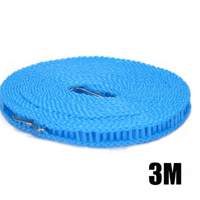 Najlonski konopci za vješanje Sušenje rublja Sušilo za rublje Neklizajuće otporno na vjetar za vanjsku upotrebu 3/5/8/10 metara Kućni pribor