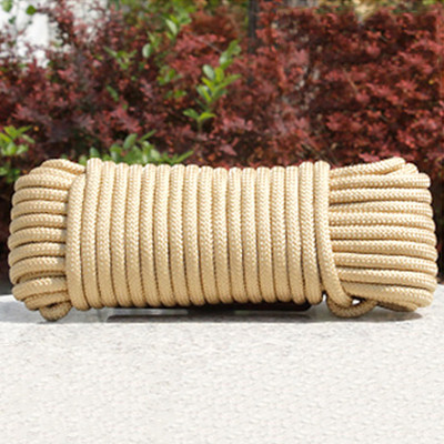 10 m 2-6 mm punutud nailonköis polüpropüleenist köis ronimispaadi jahi purjetamisnööri rihmaratta köis riidenööri ellujäämislangevarju nöör