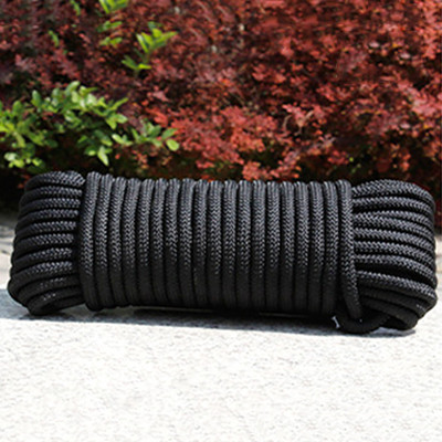 10 m 2-6 mm punutud nailonköis polüpropüleenist köis ronimispaadi jahi purjetamisnööri rihmaratta köis riidenööri ellujäämislangevarju nöör