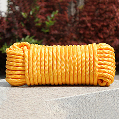 10 m 2-6 mm punutud nailonköis polüpropüleenist köis ronimispaadi jahi purjetamisnööri rihmaratta köis riidenööri ellujäämislangevarju nöör