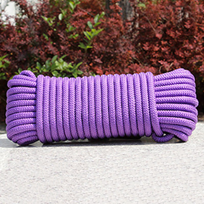 10 m 2-6 mm punutud nailonköis polüpropüleenist köis ronimispaadi jahi purjetamisnööri rihmaratta köis riidenööri ellujäämislangevarju nöör