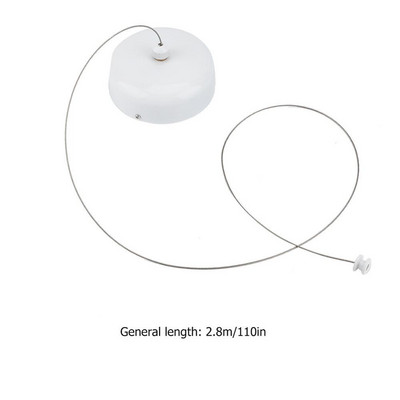 2.8M, portabil, din oțel inoxidabil, curăţară retractabilă pentru rufe, în aer liber, în interior, umeraș pentru rufe, uscător de haine, linie de uscare a hainelor