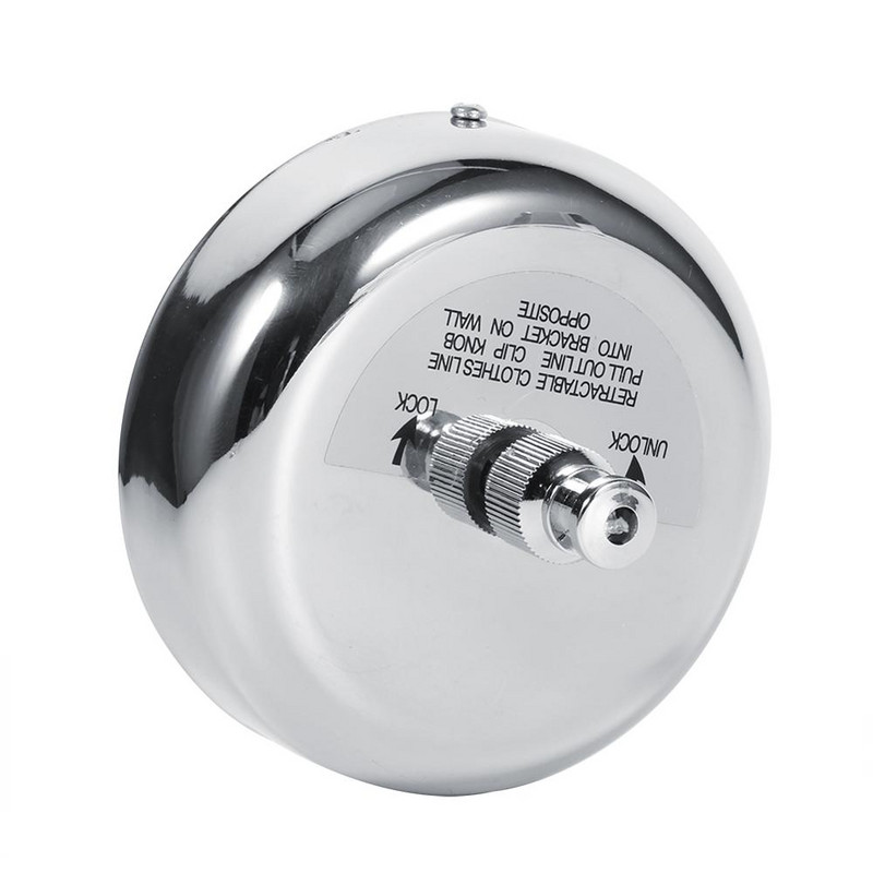 2.8M, portabil, din oțel inoxidabil, curăţară retractabilă pentru rufe, în aer liber, în interior, umeraș pentru rufe, uscător de haine, linie de uscare a hainelor