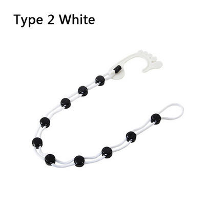 Namų kojinės Kabantys virvė Creative Life Daugiafunkcis tinklelis skalbimo kojinės Džiovinimo kojinių stovas Reguliuojamas pakabinamas džiovinimo įrankis