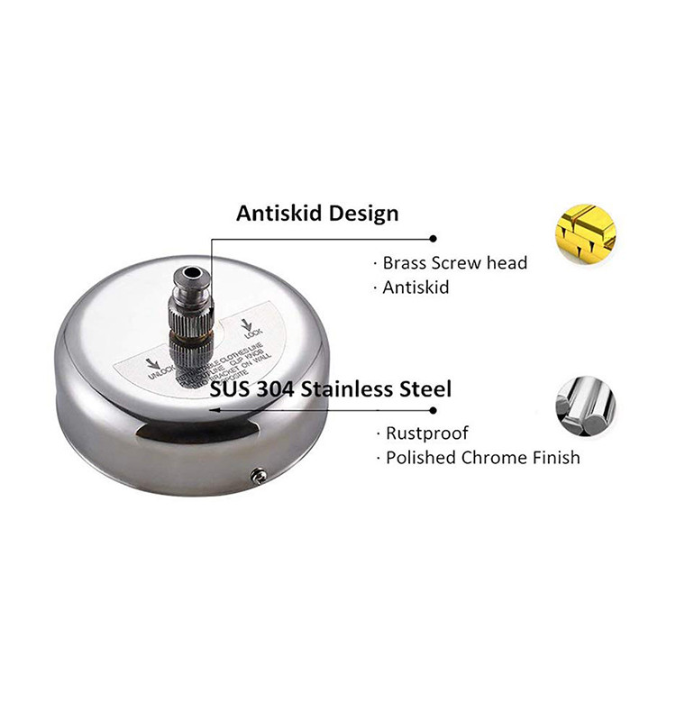 Lauko drabužių virvė, sulankstomi rūbai, ištraukiama skalbinių kabykla, ištraukiama 304 nerūdijančio plieno džiovinimo lentynos, virvių drabužiai