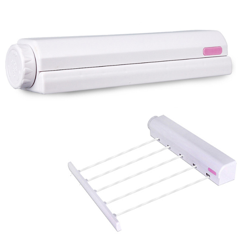 Konop za rublje Automatski uvlačivi Zidni stalak za sušenje rublja Kupaonski balkon Stalak za sušenje rublja Konop za kućanstvo