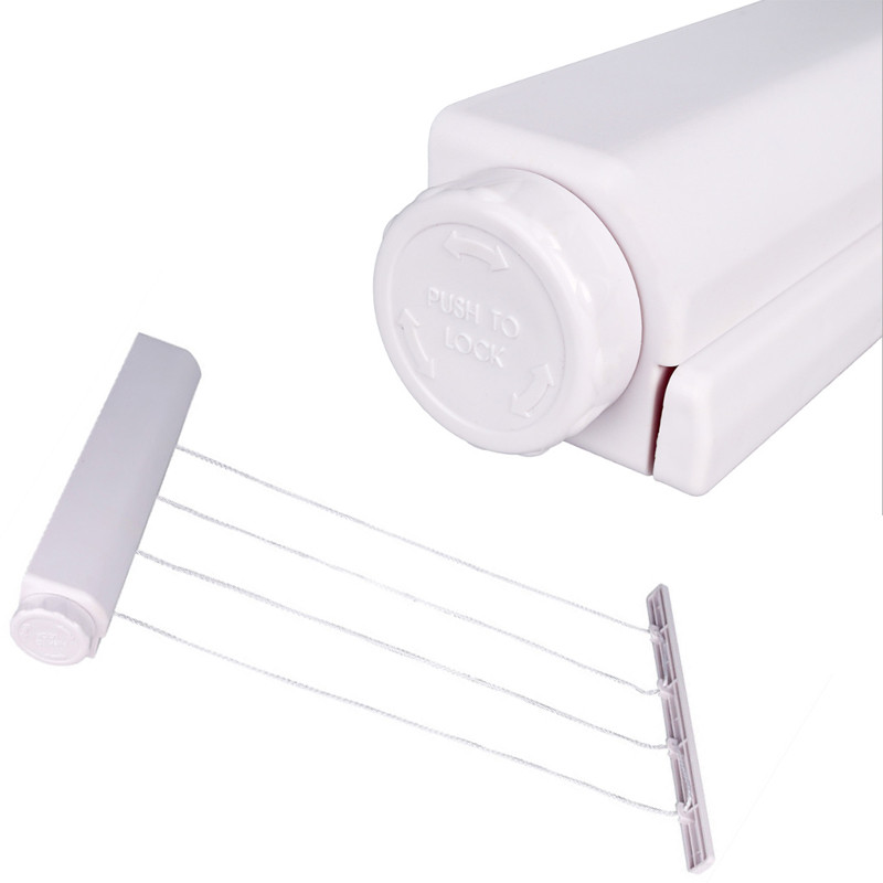 Konop za rublje Automatski uvlačivi Zidni stalak za sušenje rublja Kupaonski balkon Stalak za sušenje rublja Konop za kućanstvo