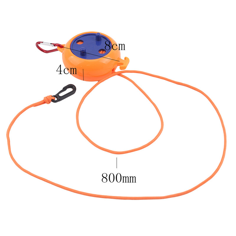 8 m neperforirana užad za odjeću na uvlačenje, prijenosni stalak za sušenje odjeće za putovanja, kampiranje na otvorenom, prijenosni stalak za vješanje odjeće otporan na vjetar