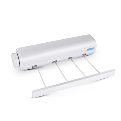 Automatinis ištraukiamas skalbinių džiovinimo stovas Patogus drabužių džiovintuvas, skirtas skalbinių laikymui lauke ir organizavimui LBS