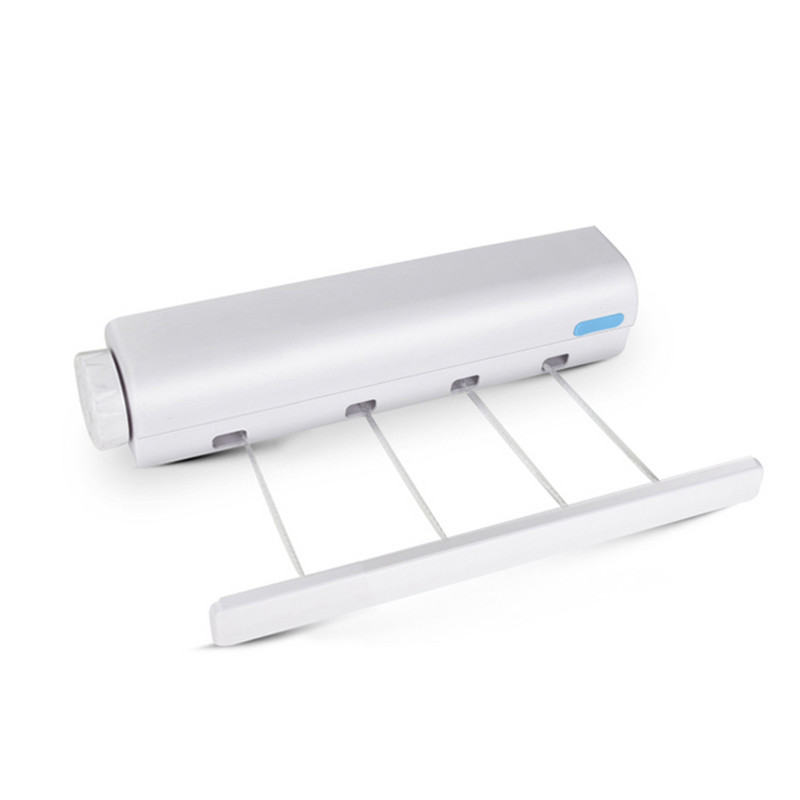 Automatinis ištraukiamas skalbinių džiovinimo stovas Patogus drabužių džiovintuvas, skirtas skalbinių laikymui lauke ir organizavimui LBS