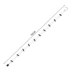 Șosete frânghie de uscare Șosete de uscare multifuncționale șnur Corn de rufe haine agățate de uz casnic cu mai multe straturi Artifact de uscare