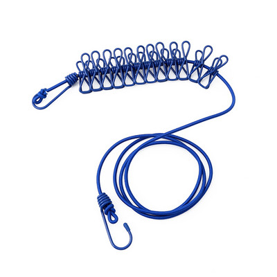 12 kapcsos Utazási Hordozható Kihúzható Ruhakötél Elasztikus Mosó zsinór Otthoni Zokni Alsóneműk Ruhaakasztó fogas Ruhazsinór