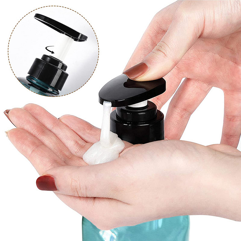 3 tk šampooni ja palsami jaoturi pudelid vannitoa plastikust tühjad korduvtäidetavad pumbaga losjooni pudelid kosmeetikakonteinerite komplekt