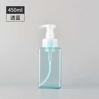 Skaidrus putplasčio pompos buteliukas Vonios veido valiklis Rankų dezinfekavimo priemonė Muilo buteliukai Preso tipo putų dozatorius 420 ml