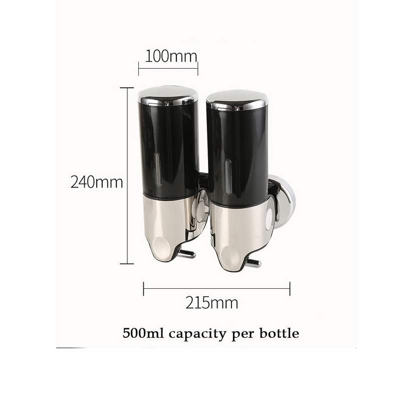 Sienų siurbimas Aukštos kokybės viešbučių rankų dezinfekavimo priemonė dušo želė dozatorius, rankinis stumiamas putų muilas, skystas surinkėjas, vonios reikmenys