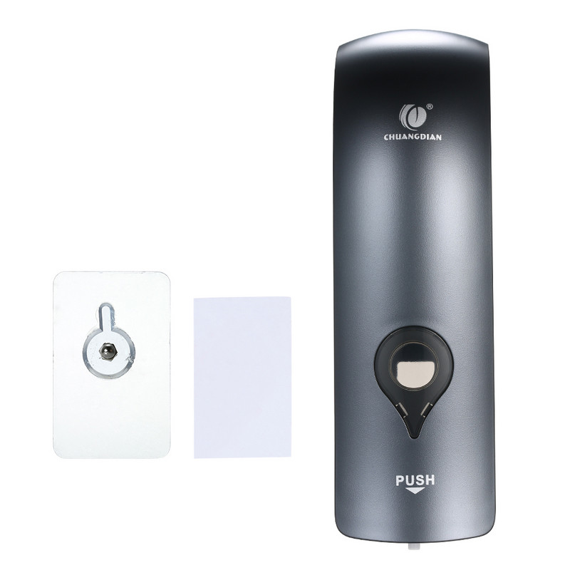 Dozator de săpun lichid de 300 ml Distribuitor de săpun de bucătărie Pompă montată pe perete Baie de duș Dezinfectant lichid Dispenser de săpun la atingere manuală