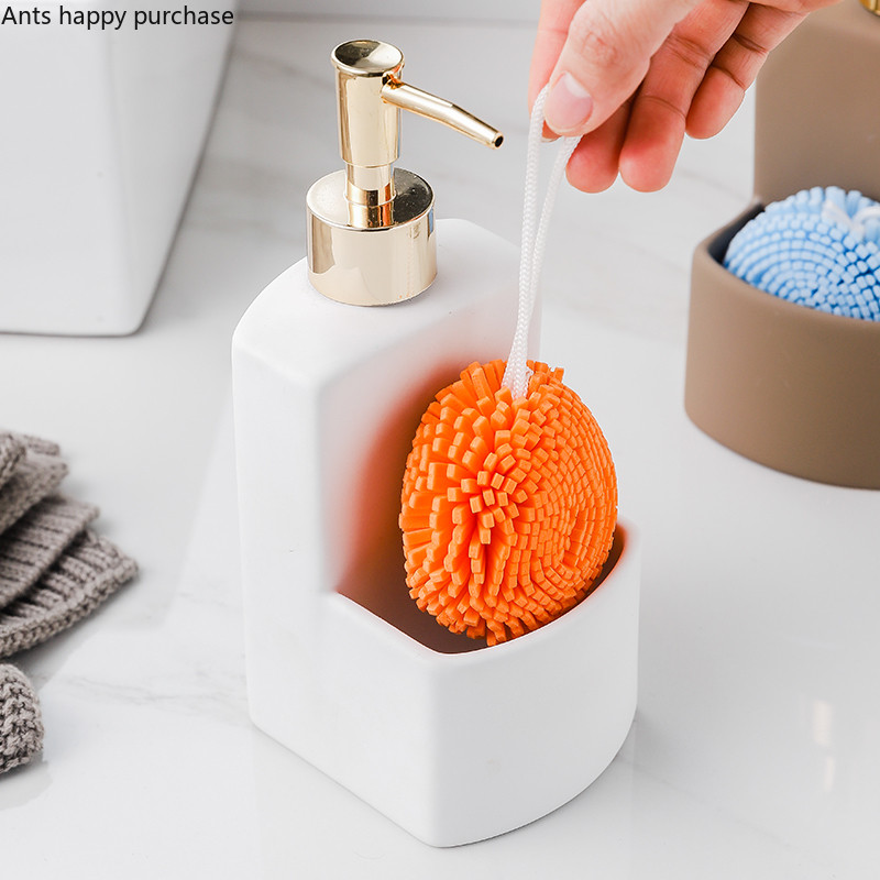 Keramička boca za losion Dozator sapuna Boca za dezinfekciju ruku Kućni kupaonski pribor Posuda za sapun Boca šampona Boce dvostruke namjene