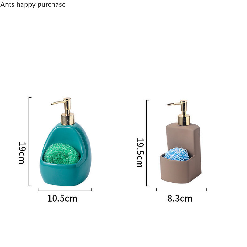 Keramička boca za losion Dozator sapuna Boca za dezinfekciju ruku Kućni kupaonski pribor Posuda za sapun Boca šampona Boce dvostruke namjene