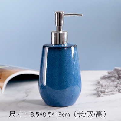 Pradžia Vonios reikmenys Keramika Rankų dezinfekavimo priemonės buteliukas Gėlės Lukšto losjonas Buteliukas Spaudimas Padalytas butelis Muilo dozatorius Tuščias butelis