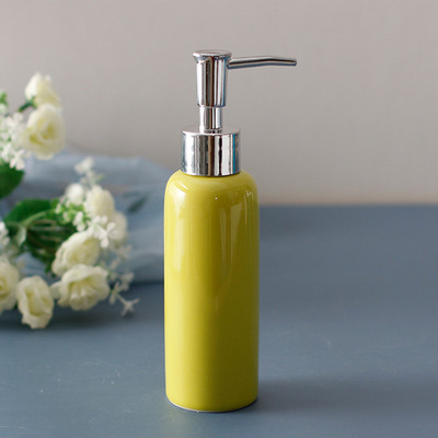 Pradžia Vonios reikmenys Keramika Rankų dezinfekavimo priemonės buteliukas Gėlės Lukšto losjonas Buteliukas Spaudimas Padalytas butelis Muilo dozatorius Tuščias butelis