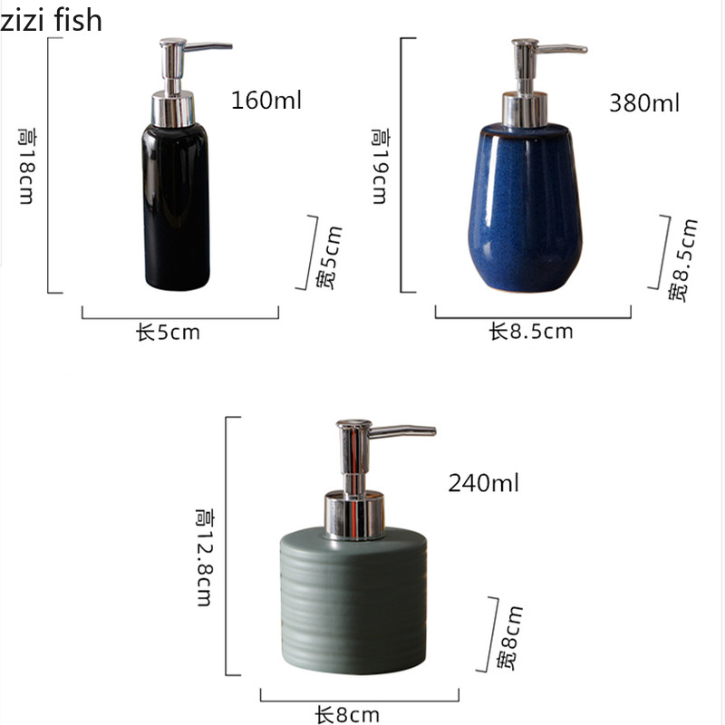Pradžia Vonios reikmenys Keramika Rankų dezinfekavimo priemonės buteliukas Gėlės Lukšto losjonas Buteliukas Spaudimas Padalytas butelis Muilo dozatorius Tuščias butelis