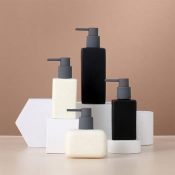 New Arrival Σετ αξεσουάρ μπάνιου Ceramic Hand Sanitizer Holder Bottles Liquid Soap Dispenser Bottles For Hotel