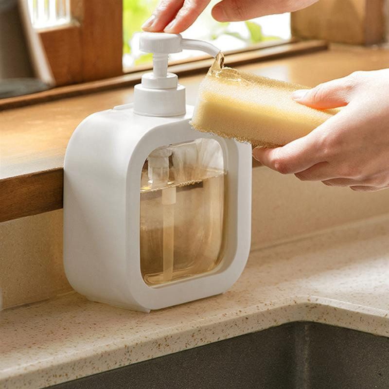 Sticle de 2 buc. Sticle goale de șampon Sticle din plastic reîncărcabile Recipiente vizibile pentru loțiune pentru subpachet de baie Depozitare loțiune