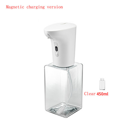 Lebath auto indukcinis putplasčio muilo dozatorius rankų ploviklis nešiojamas muilo butelis AA baterija 250/450ml talpa