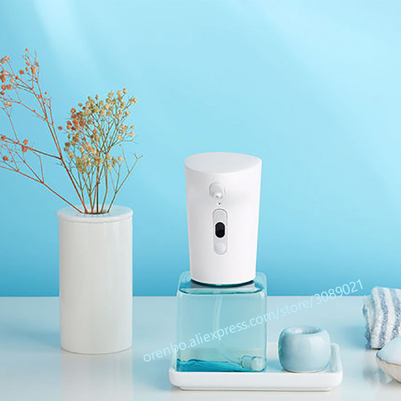 Lebath auto indukcinis putplasčio muilo dozatorius rankų ploviklis nešiojamas muilo butelis AA baterija 250/450ml talpa