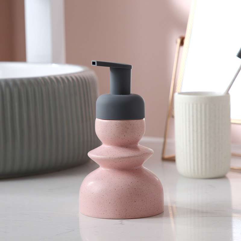 Nordijski kupaonski dodaci Keramička pumpa za pjenjenje Boca Dozator Boca šampona Zeep Dozator Distributeur De Savon