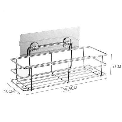 Nerūdijančio plieno laikymo lentyna be štampavimo virtuvės tualetas prie sienos pakabinamas vonios kambario tvarkyklės priedai kampinių lentynų kanalizacijos rinkinys