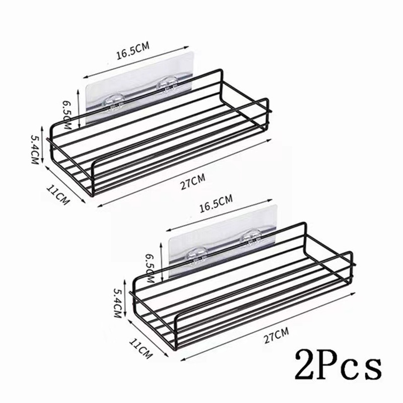 Raft pentru baie, montare pe perete, suport pentru șampon, cu ventuză, fără găurire, depozitare în bucătărie, accesorii pentru baie