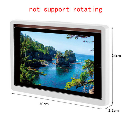 Rotirajuća vodootporna kupaonska zidna kutija za držač tableta za Ipad Zaslon osjetljiv na dodir Kupanje Brtvljenje Torbica za pohranu Nosač za tuš