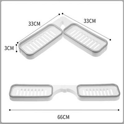 Sandėliavimo lentynos Prie sienos montuojamas tualeto praustuvas Virtuvės laikiklis lentyna sieninė lentyna Vonios kambario priedai Sukamosios lentynos