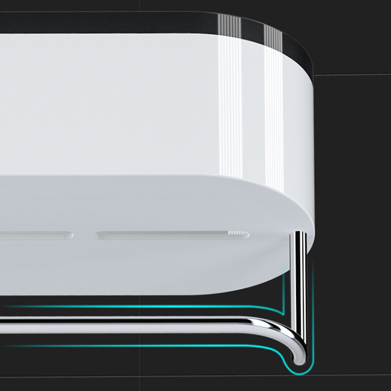 Vonios kambario lentyna be smūgių su rankšluosčių laikikliu Virtuvės laikymo lentyna Losjonų laikymas Buitiniai vonios kambario aksesuarai Namų tvarkytoja ant sienos
