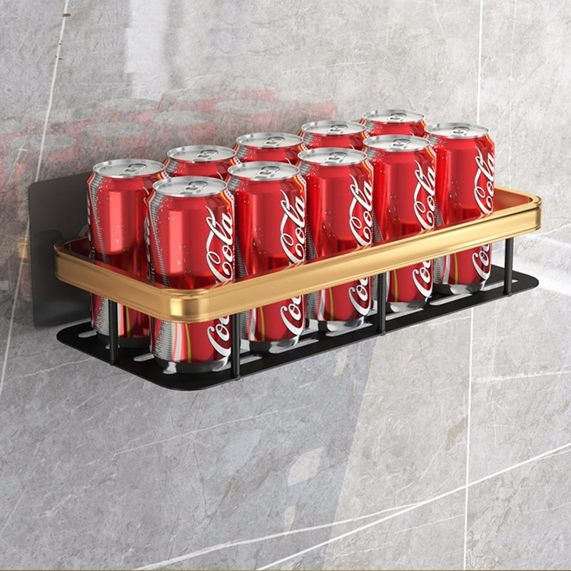 Kupaonske police Kutna polica bez bušenja Stalak za odlaganje tuša Stalak za odvod WC školjke Držač šampona Kupaonski pribor