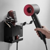 Držač sušila za kosu Zidni stalak za sušilo za kosu Bez noktiju Kupaonski organizator Stalak Kupaonski pribor