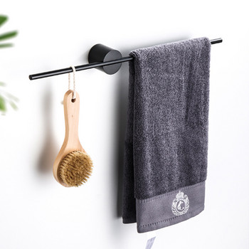 Σχάρα για πετσέτες μπάνιου Δημιουργική ρυθμιζόμενη βάση από ανοξείδωτο ατσάλι κουζίνας για ρολό μονόπολων πολυλειτουργική σχάρα αποθήκευσης σπιτιού