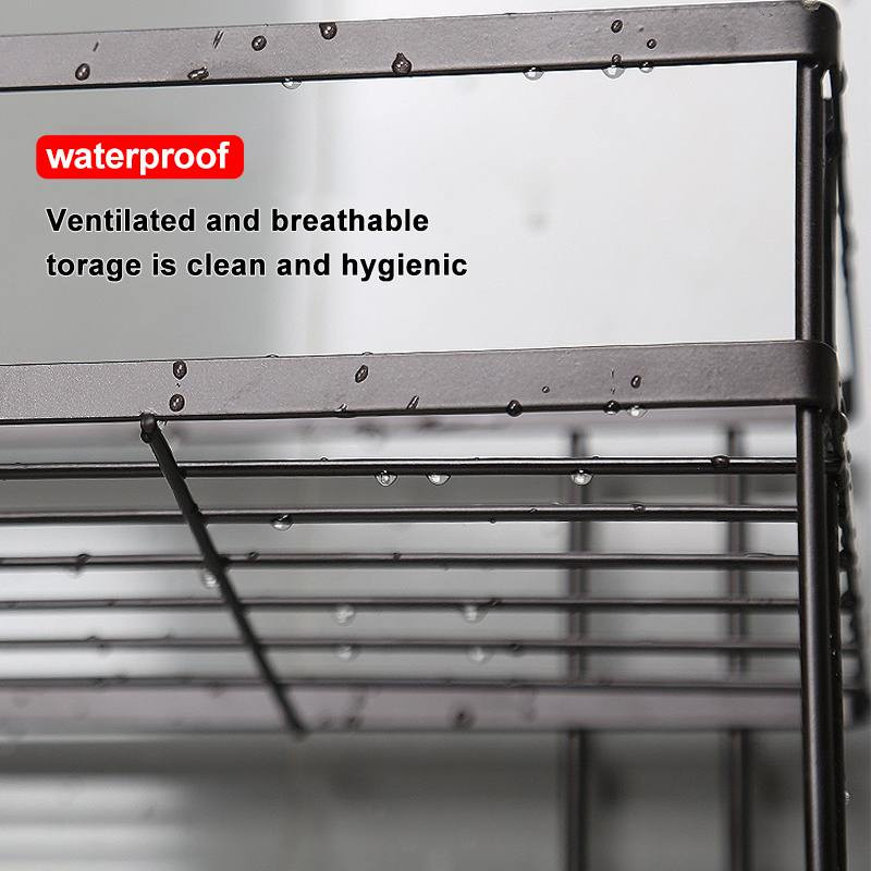 2 pakopų vonios kambario tualeto lentynos lentynos be perforavimo lipnios dušo lentynos muilo laikiklis Buitinės tualeto vandens bako laikymo lentynos