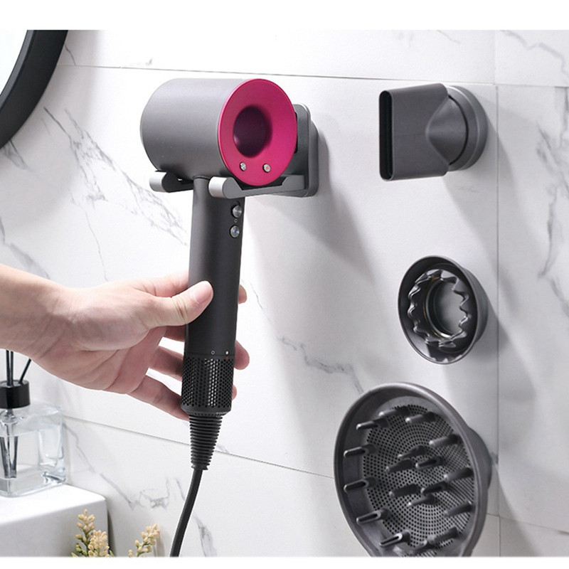 Držač sušila za kosu Kupaonske police Zidni stalak za pohranu Kupaonska polica za Dyson Supersonic Držač sušila za kosu