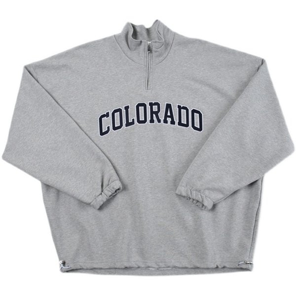 Muška bluza s printom i patentnim zatvaračem