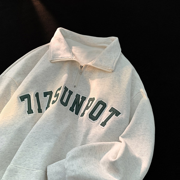 Muška bluza sa patentnim zatvaračem u tri boje