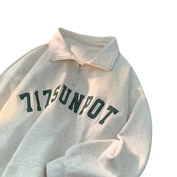 Muška bluza sa patentnim zatvaračem u tri boje