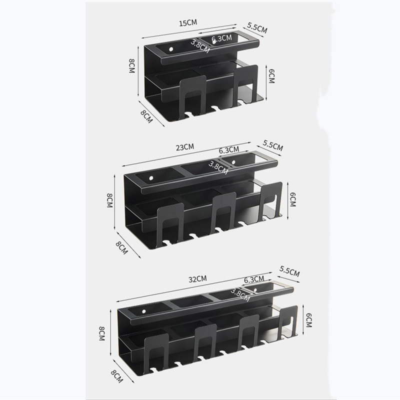 Kupaonski držač četkice za zube Organizator za pohranu paste za zube s držačem za čašu Stalak za britvu Polica za pohranu WC školjke Polica za kupaonicu