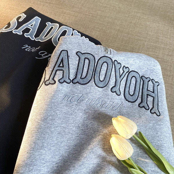 Bluza barbateasca model nou cu guler si fermoar din denim